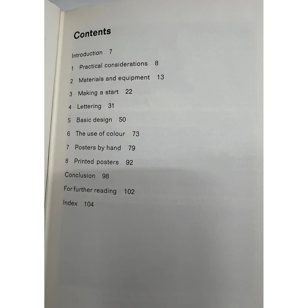 Making Posters Book Teaching Homeschool Book Guide Vintage 1967 Art Vernon Mills